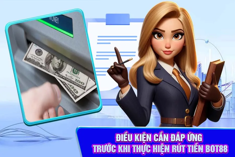 Điều Kiện Cần Đáp Ứng Trước Khi Thực Hiện Rút Tiền Bot88