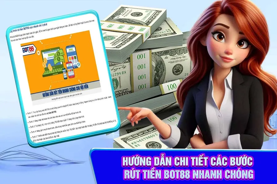 Hướng Dẫn Chi Tiết Các Bước Rút Tiền Bot88 Nhanh Chóng