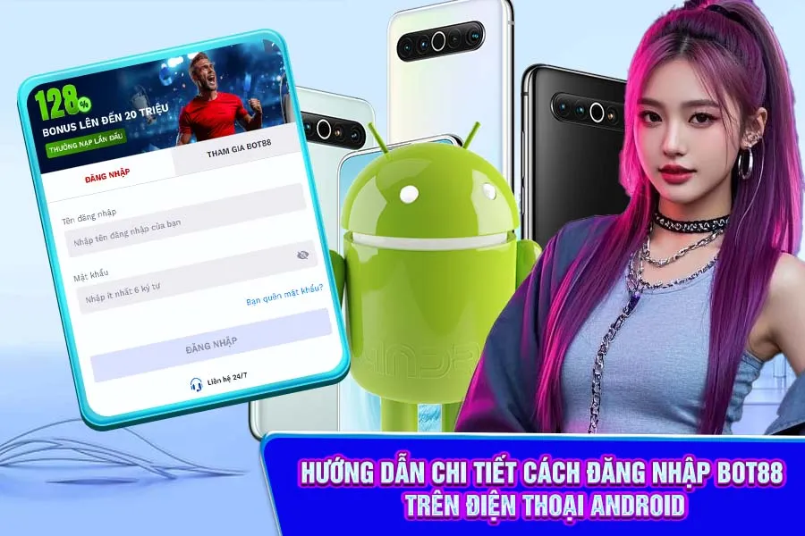 Hướng Dẫn Chi Tiết Cách Đăng Nhập Bot88 Trên Điện Thoại Android
