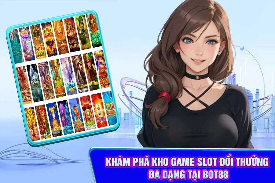 Khám Phá Kho Game Slot Đổi Thưởng Đa Dạng Tại Bot88